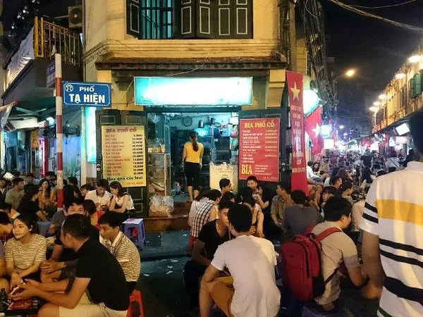 Top các quán bia ngon xung quanh Phố Tạ Hiện